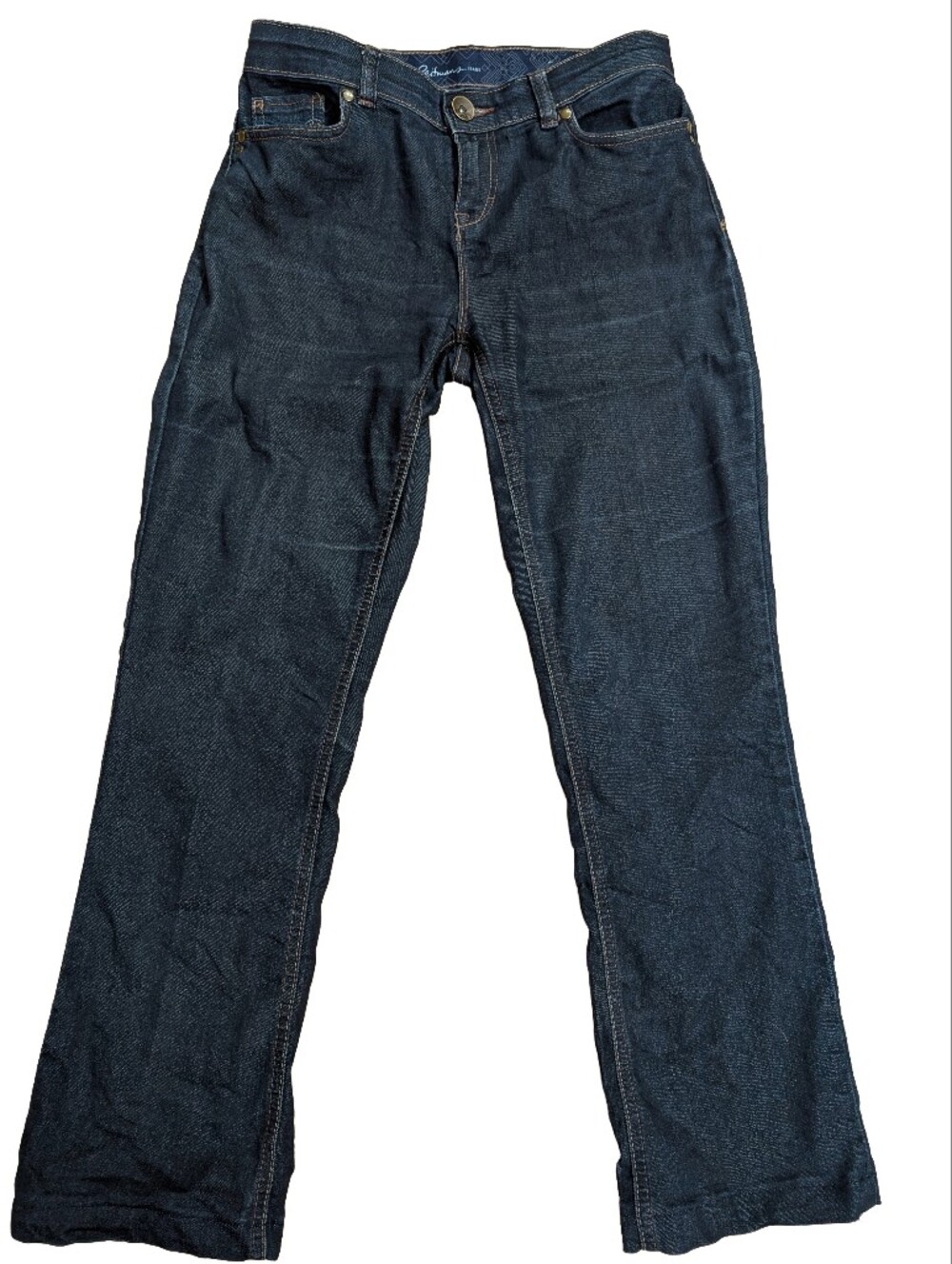 Reitmans Women's Dark Indigo Straight Jeans